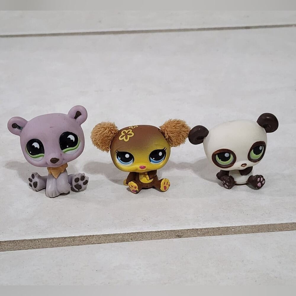 LPS LITTLEST PET SHOP bundle‎ lot of Honey Hideaway Bear # 2468 polar 833 176